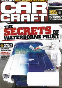 CAR CRAFT 2013 APR - WATERBORNE PAINT, DUNHAM 426 '12 CHALLENGER, TURBO NOVA